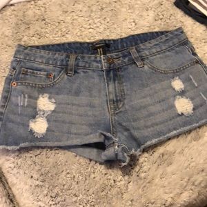 forever 21 jean shorts